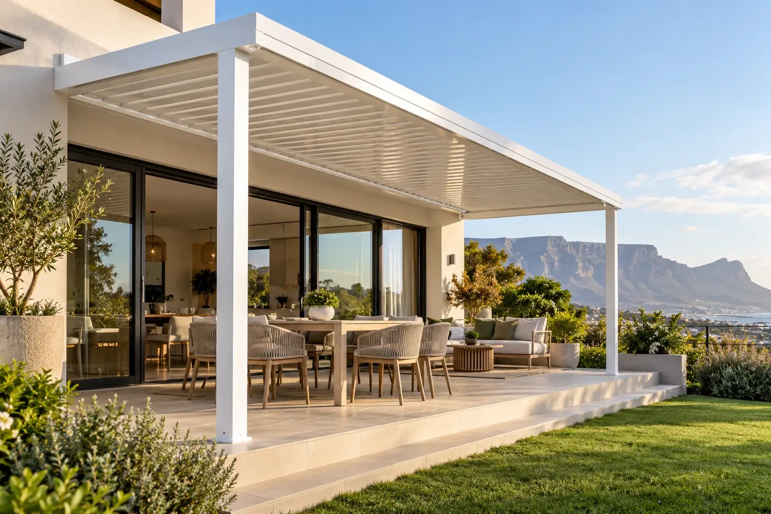 Fixed Aluminium Awnings